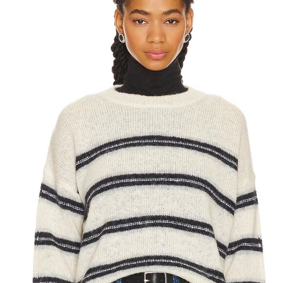 RAG AND BONE KELLY STRIPED SWEATER-MED-EUC - Picture 6 of 6